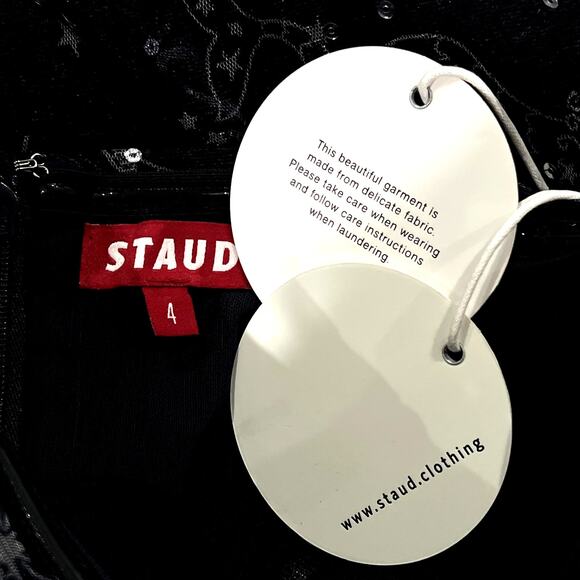 NWT NEW STAUD Bettina Zodiac Constellation Dress - Picture 8 of 8